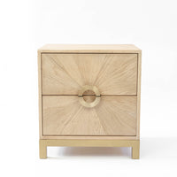 DI Designs Easton Sunburst Bedside Table