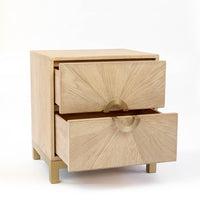 DI Designs Easton Sunburst Bedside Table