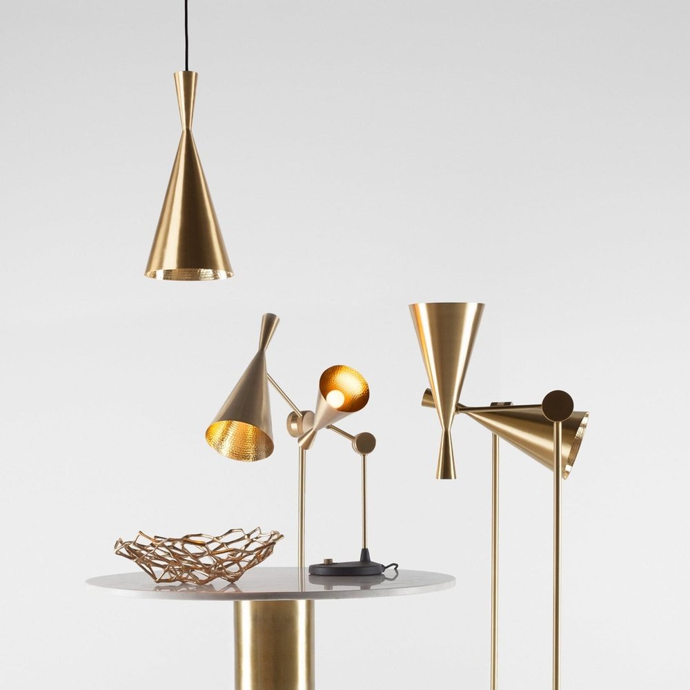 Beat Table Lamp - Brass Tom Dixon 4