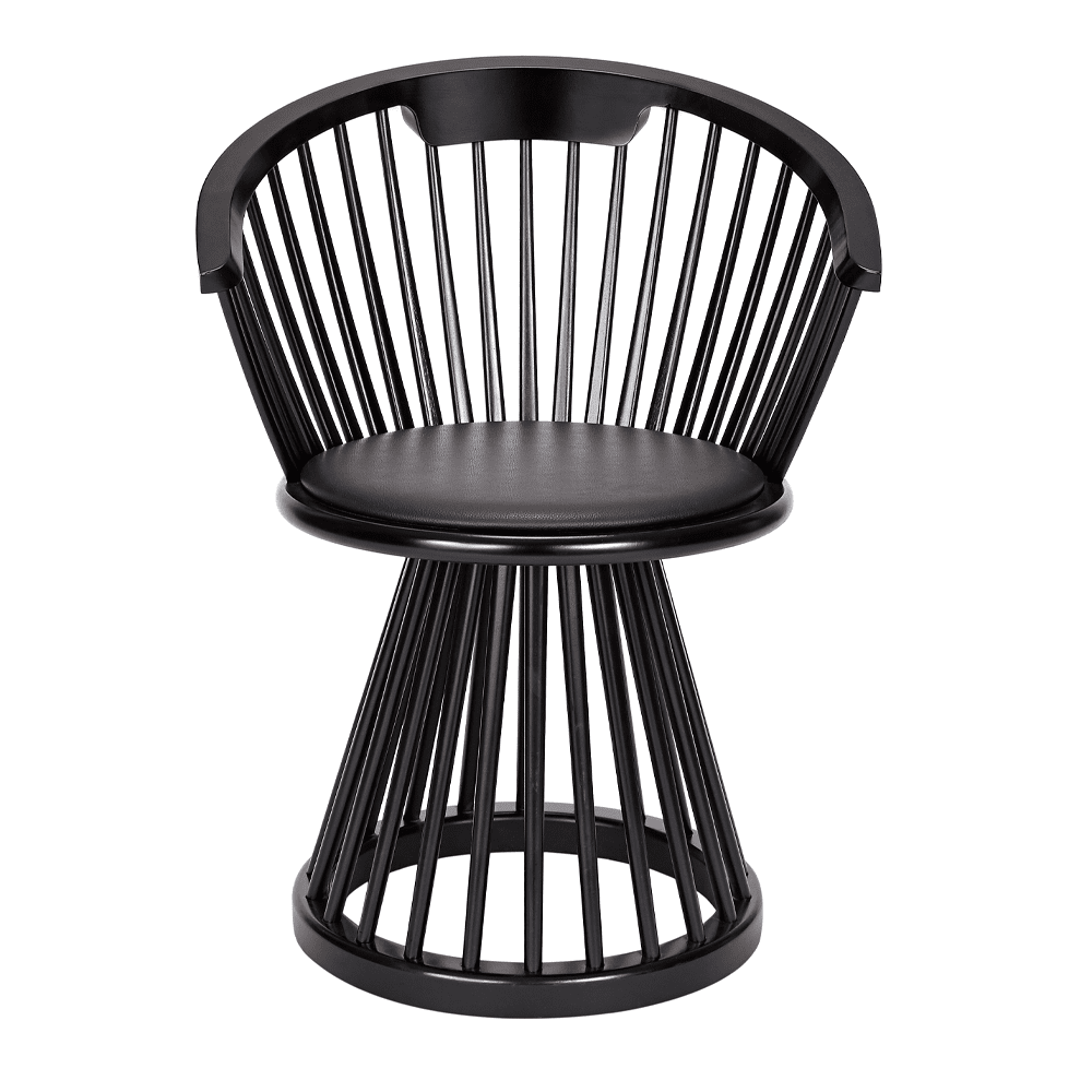 Tom Dixon Fan Dining Chair Black