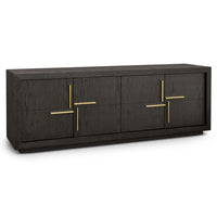 Berkeley Designs Bristol Media Unit in Dark Brown