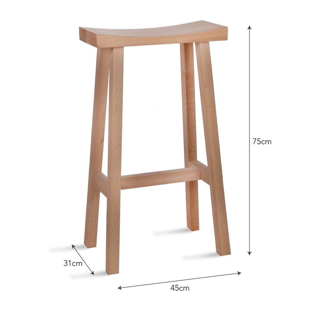 Garden Trading Clockhouse Bar Stool - Natural