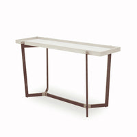 DI Designs Hambledon Console Table - Cream Shagreen