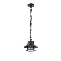 Elstead Lighting Copenhagen 1 Light Chain Lantern in Black