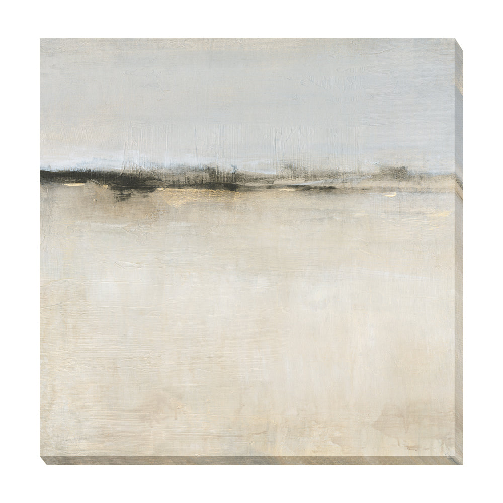 Olivia's 'Embellished Subtle Scape II' - Wrapped Canvas - 99x99cm