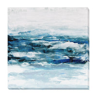 Olivia's 'Seaside Escape' - Wrapped Canvas - 93x93cm