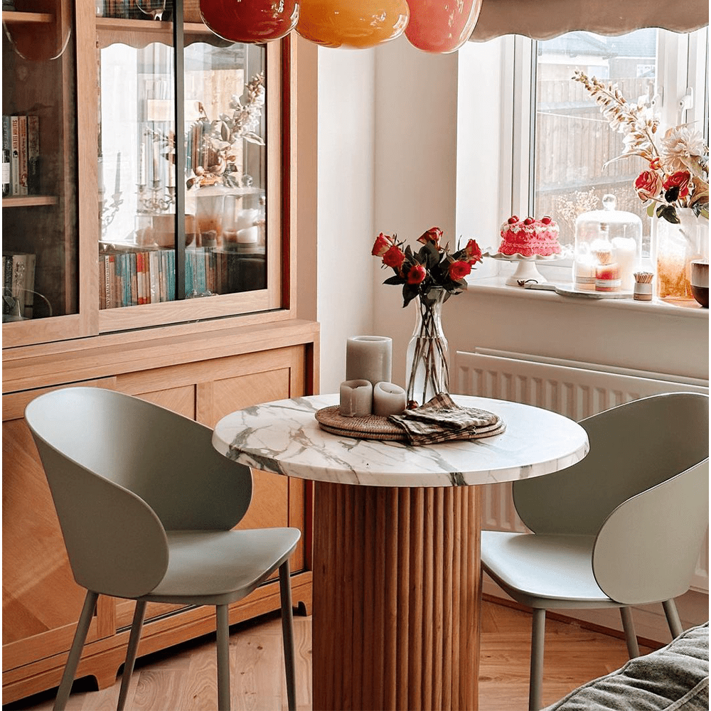 Garth Set of 2 Dining Chairs - Mint Zuiver 2