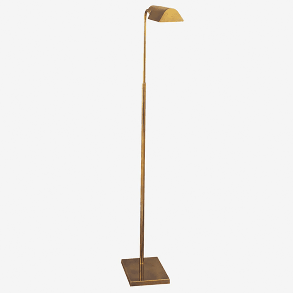 Andrew Martin Studio Floor Lamp Brass