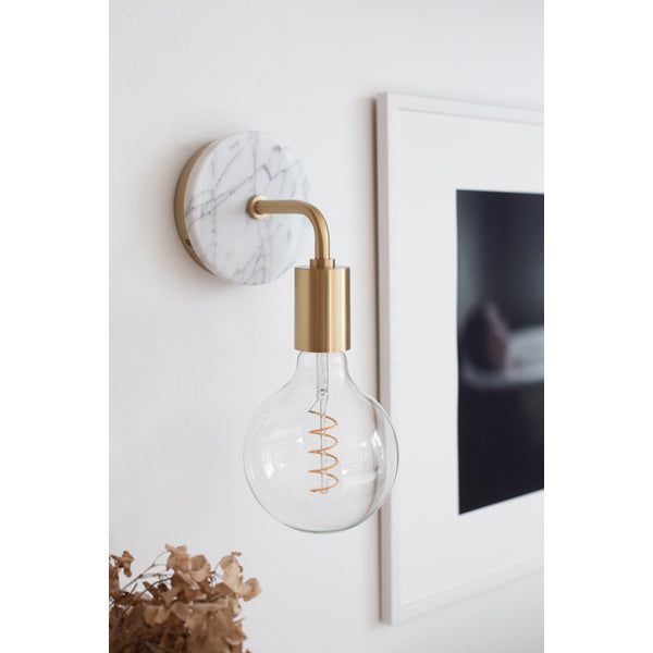 Chloe 1 Light Wall Sconce - Aged Brass Hudson Valley Lighting 2