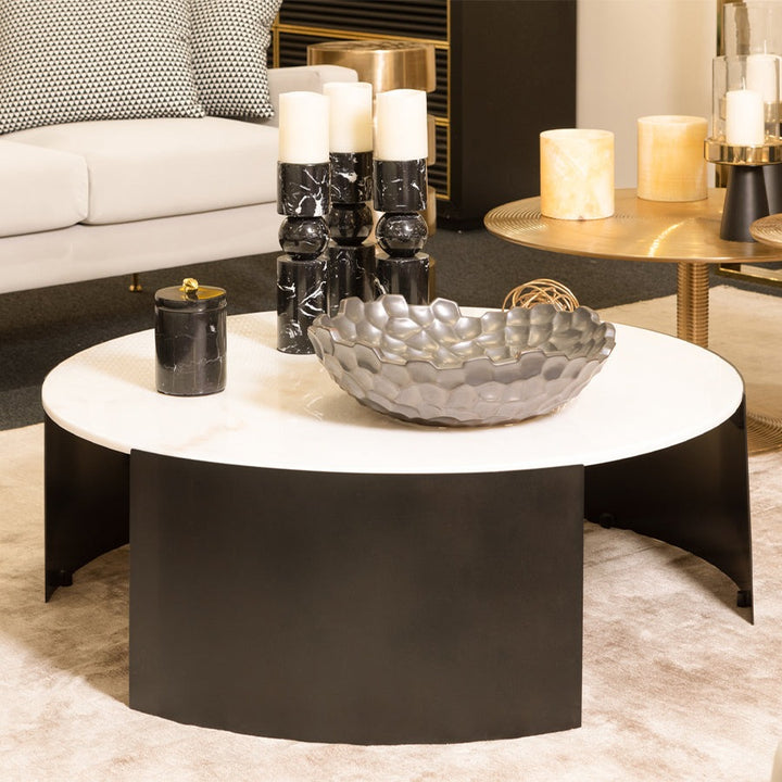 Samba Marble Round Coffee Table LiangAndEimil 2