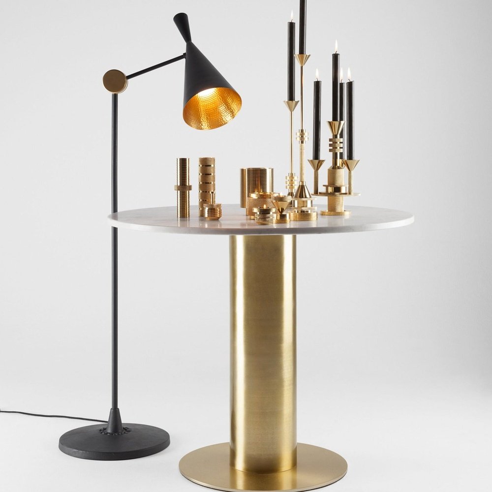 Tom Dixon Beat Floor Lamp Black Olivia's