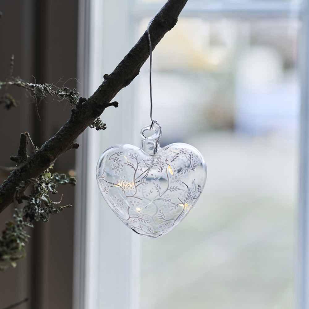 Cozy Heart Cozy And Clear Bauble