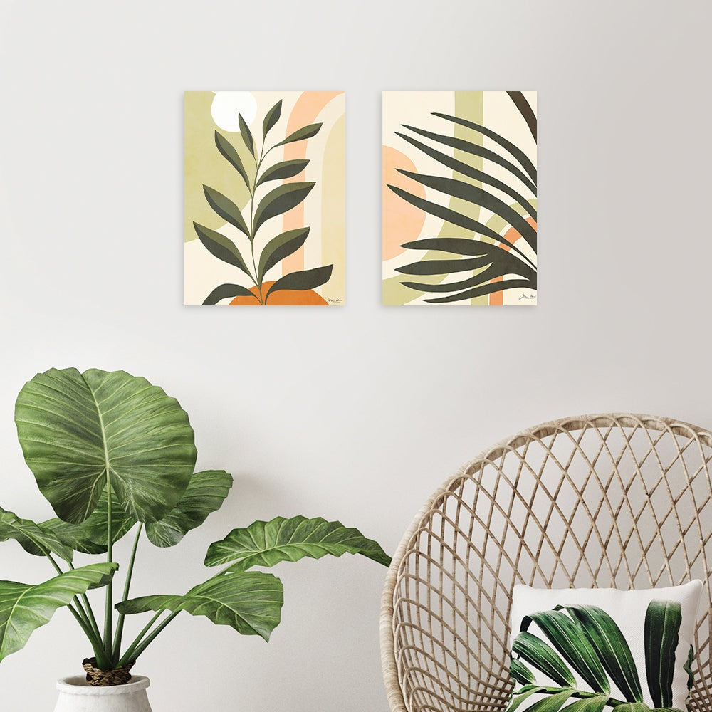 The Art Group Dominique Vari Earthy Tropical Foliage IV Canvas