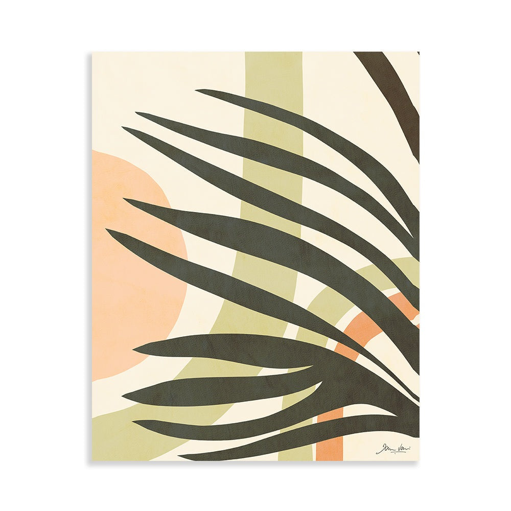 The Art Group Dominique Vari Earthy Tropical Foliage IV Canvas