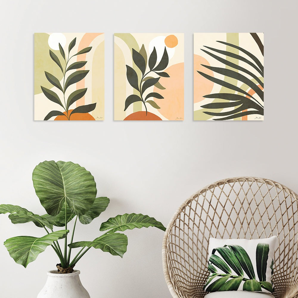 The Art Group Dominique Vari Earthy Tropical Foliage IV Canvas