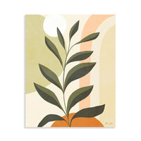 The Art Group Dominique Vari Earthy Tropical Foliage I Canvas