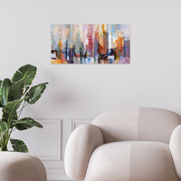 The Art Group Joanne Last City Skyline Ii Canvas Print