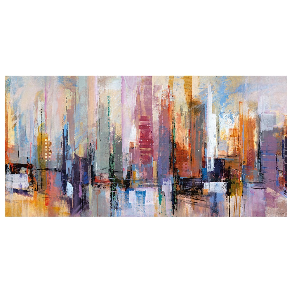 The Art Group Joanne Last City Skyline Ii Canvas Print