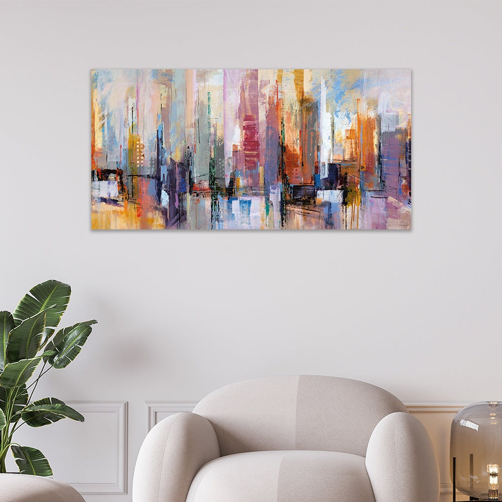 The Art Group Joanne Last City Skyline Ii Canvas Print