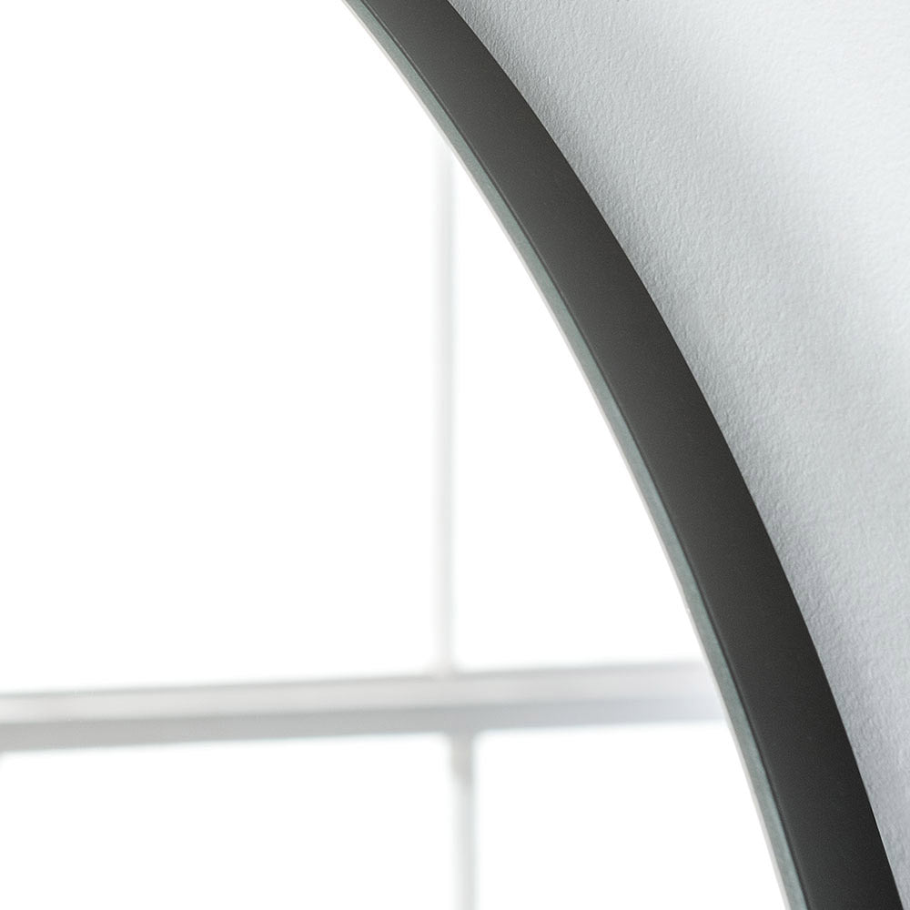 Cora Arched Mirror 120x45cm - Black Yearn Mirrors 2