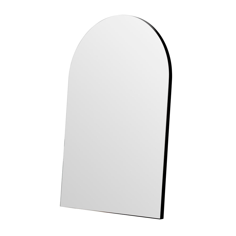 Olivia's Cora Arched Mirror in Black - 75x50cm