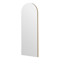 Olivia's Cora Arched Mirror in Gold - 120x45cm