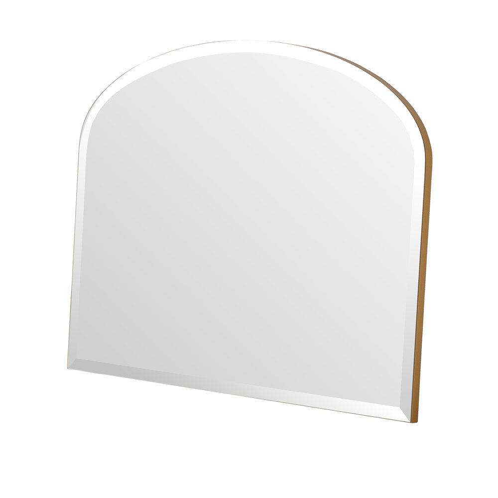 Olivia's Cora Bevelled Mantle Mirror in Gold - 91x69cm