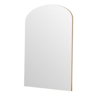 Olivia's Cora Plain Mantle Mirror in Gold - 91x120cm