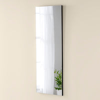 Olivia's Minimal Dressing Table Mirror in Black - 120x45cm