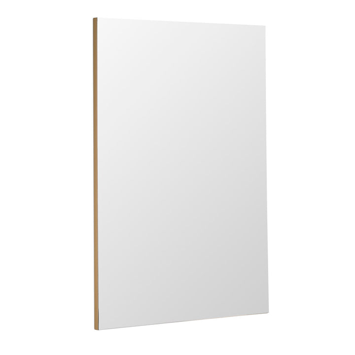 Yearn Mirrors Minimal Rectangular Mirror 100x70cm - Gold