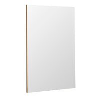 Olivia's Minimal Rectangular Mirror in Gold - 100x70cm