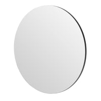 Olivia's Cora Round Wall Mirror in Black - 50cm