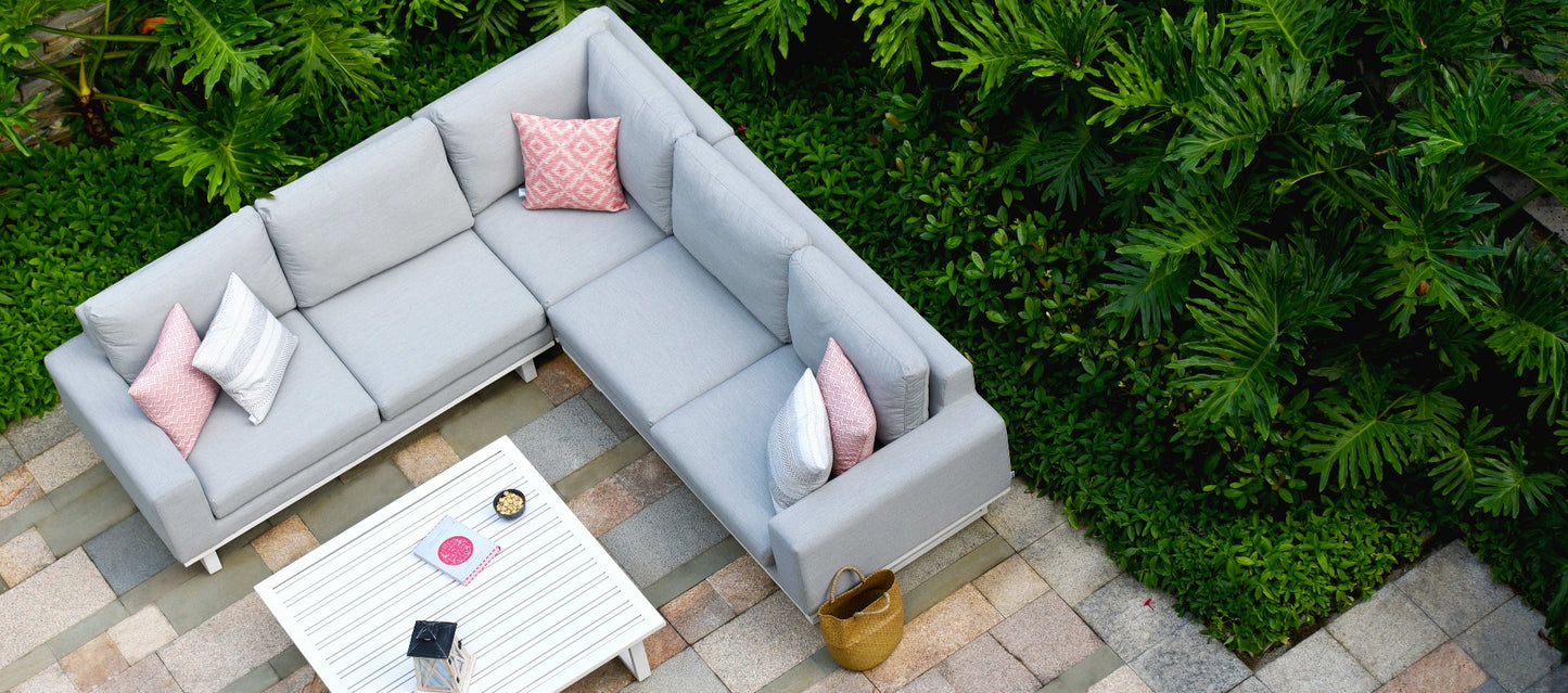 Maze Ethos Corner Group Lead Chine Outdoor Furniture Set