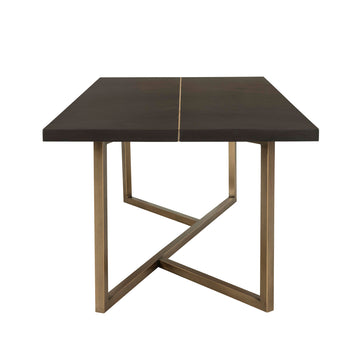 DI Designs Overbury 6-8 Seater Dining Table - Chocolate Brown