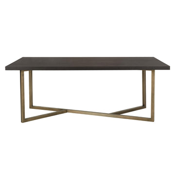 DI Designs Overbury 6-8 Seater Dining Table - Chocolate Brown