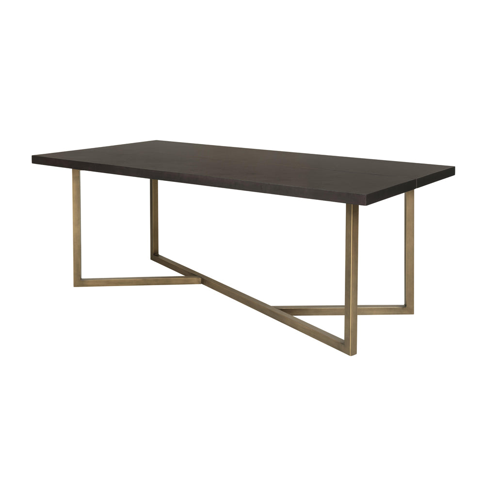 DI Designs Overbury 6-8 Seater Dining Table - Chocolate Brown