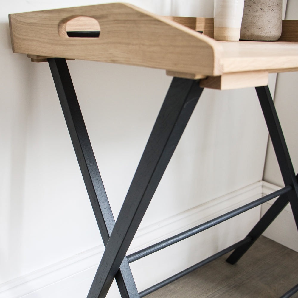 Garden Trading Clockhouse Desk Tray in Oak & Beech