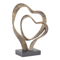 Libra Interiors Double Heart Sculpture