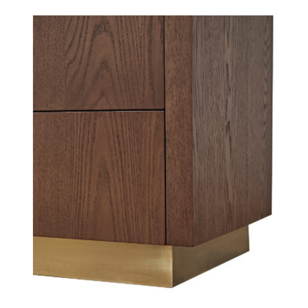 Liang & Eimil Balkan Chest Of Drawers Classic Brown finished