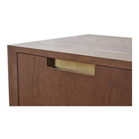 Liang & Eimil Balkan Bedside Table Classic Brown finished