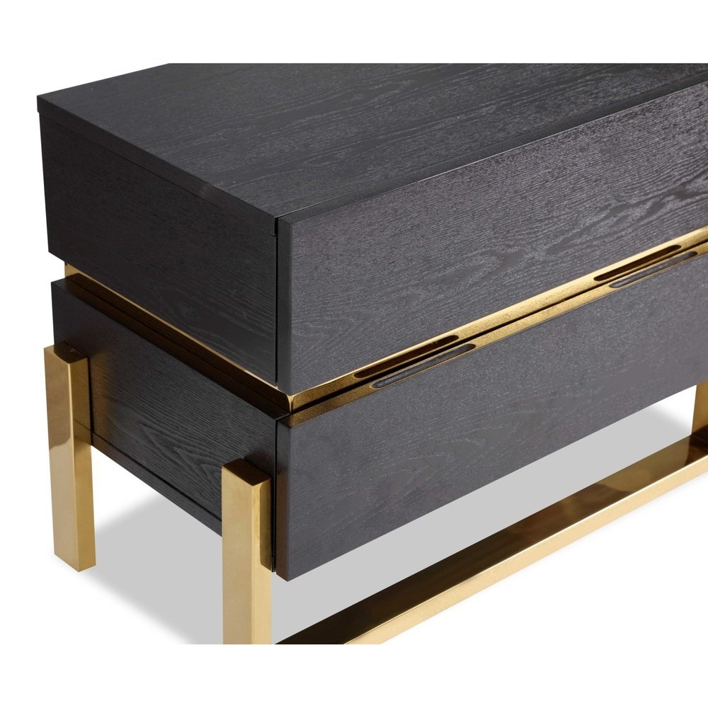  LiangAndEimilLarge-Liang & Eimil Enigma Bedside Table Brass-Black 05 