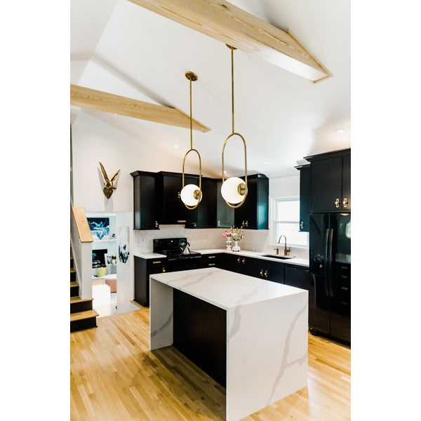 Everley 1 Light Pendant Light - Vintage Brass Hudson Valley Lighting 4