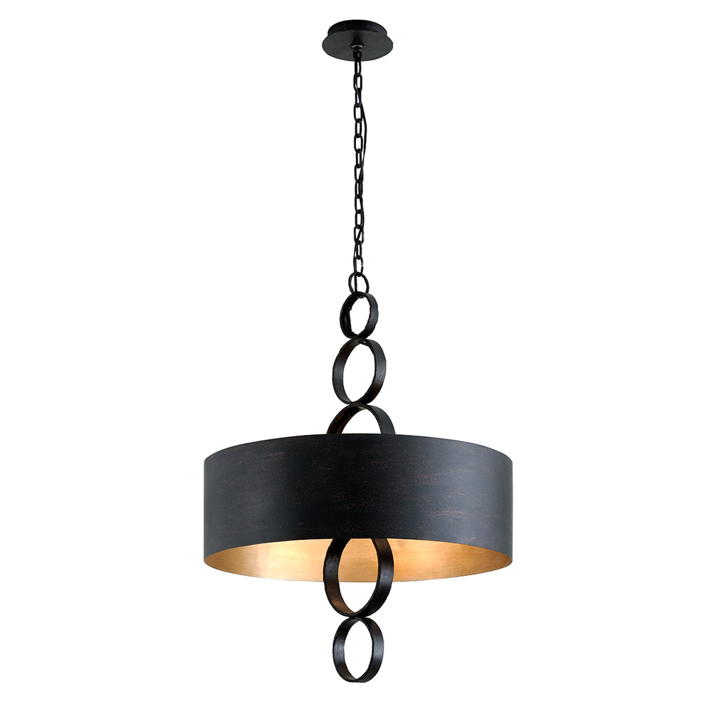 Hudson Valley Lighting Rivington Copper Base Chandelier