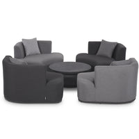 Maze Snug Lifestyle Suite Flanelle And Charcoal