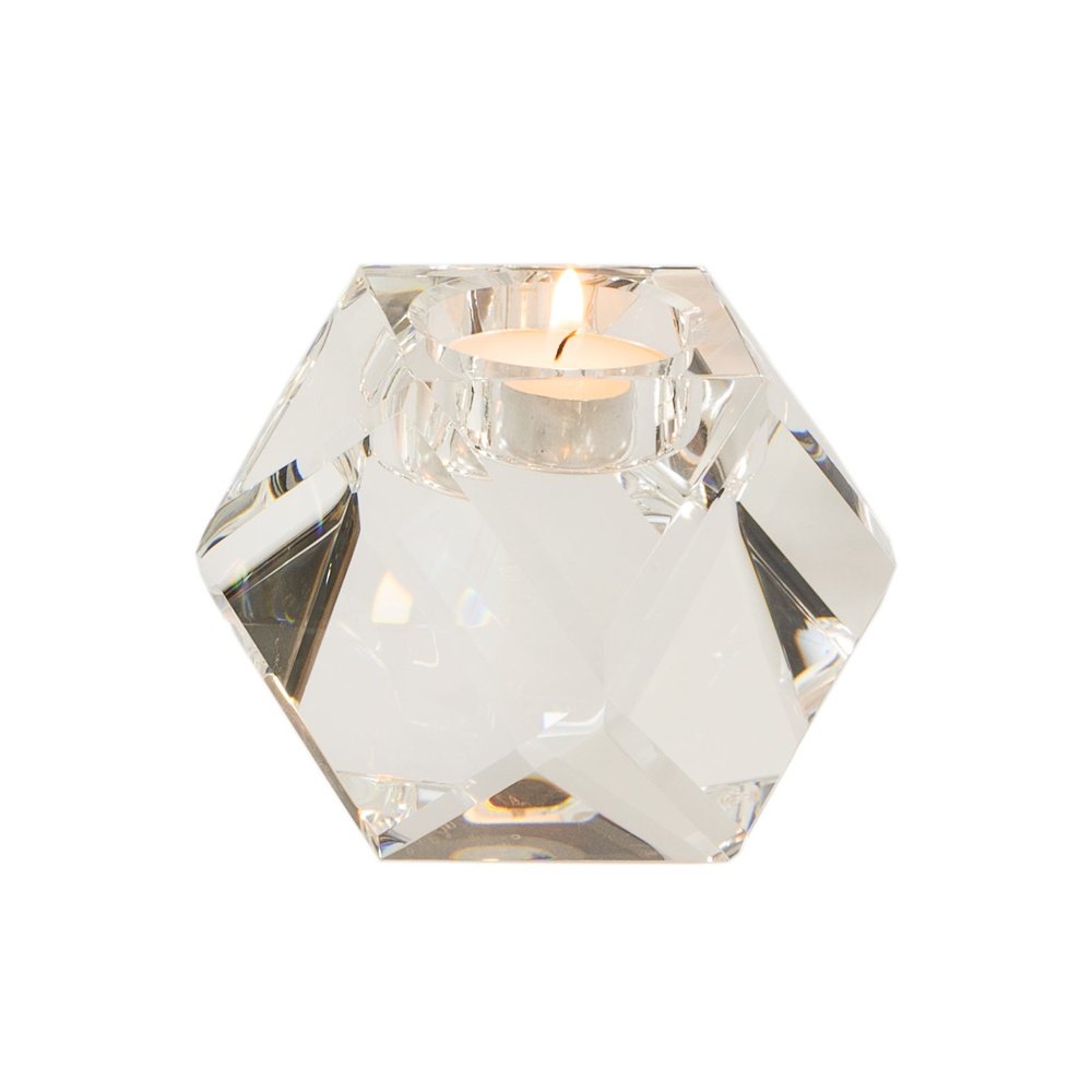 Liang & Eimil Crystal Glass Tealight Holder - Set of 3