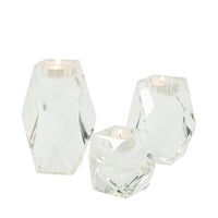 Liang & Eimil Crystal Glass Tealight Holder - Set of 3