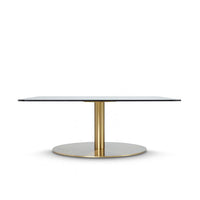 Tom Dixon Flash Table Brass Square