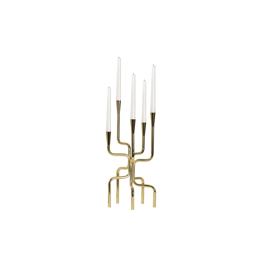 Liang & Eimil Maman Gold Candle Holder