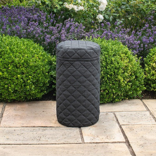 Maze Fabric 10KG Gas Bottle Cover in Charcoal
