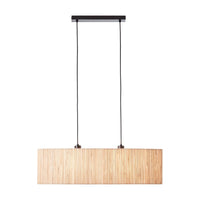 Gallery Interiors Shoreline 2 Pendant Light in Natural